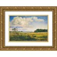 thumbnail image 1 of Alpenglow Workshop 32x23 Gold Ornate Wood Framed with Double Matting Museum Art Print Titled - Sunlit Clouds, 1 of 4