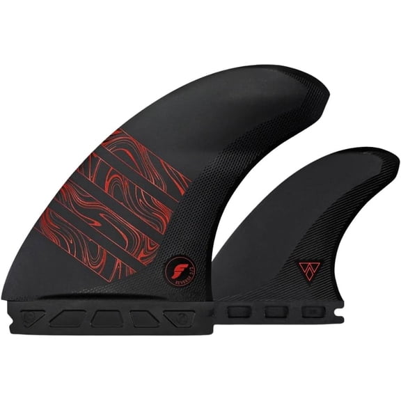 Alpha 3/2 Reverse Twin +1 Fins