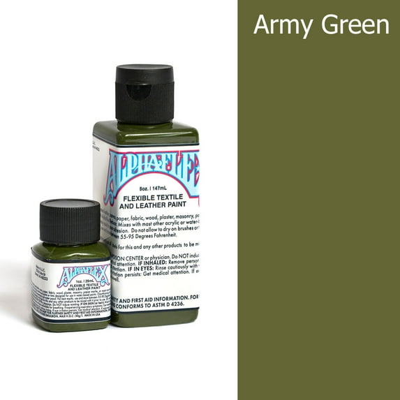 Alpha 6, AlphaFlex Leather Paint, Multiple Colors & Sizes