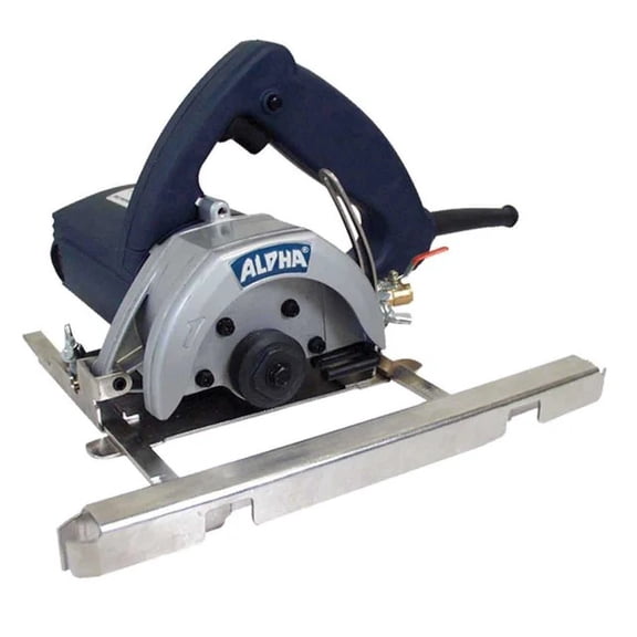Alpha AWS-110 Wet Stone and Tile Cutter, 1200W Wet Cutting Saw with Water Feed System