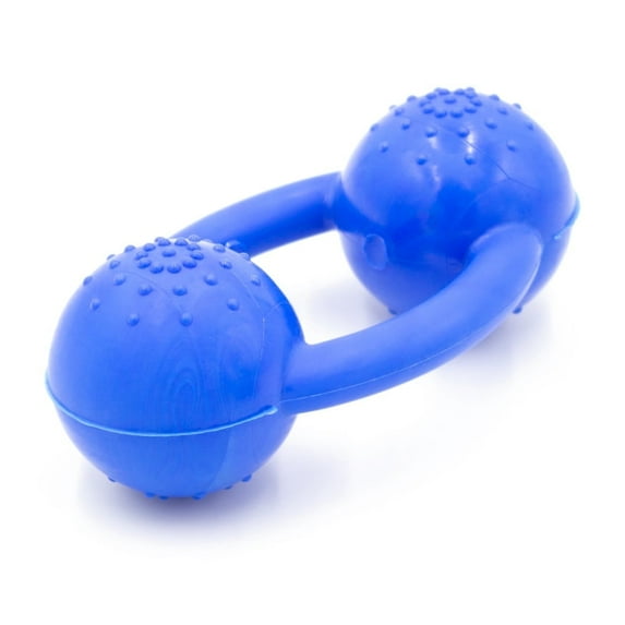 Alpha Animal Chew Rubber Dog Toy Durable for All Breeds & Sizes - Blue