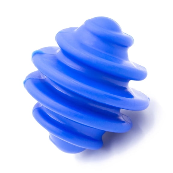 Alpha Animal Spiral Heavy Duty Dog Chew Toy & Treat Spreader - Blue