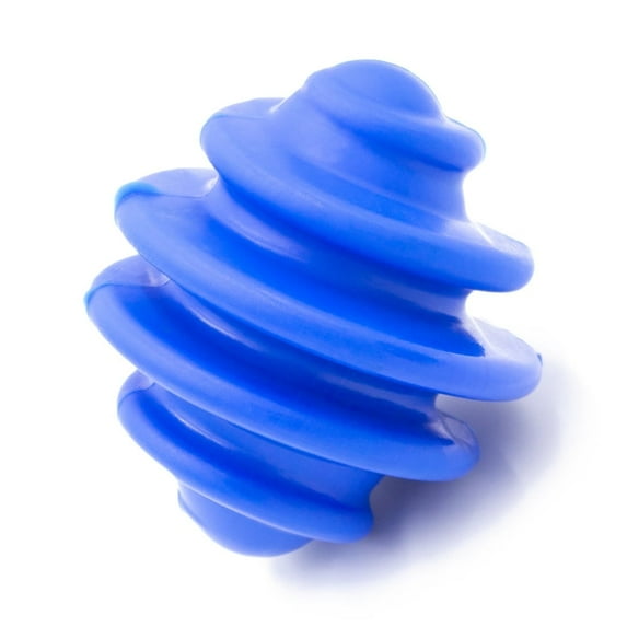 Alpha Animal Spiral Heavy Duty Dog Chew Toy & Treat Spreader - Blue