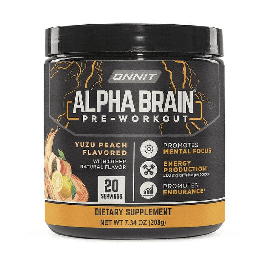 Alpha BRAIN® Pre-Workout gets you GOING 💪⁠ ⁠ We launched a pre