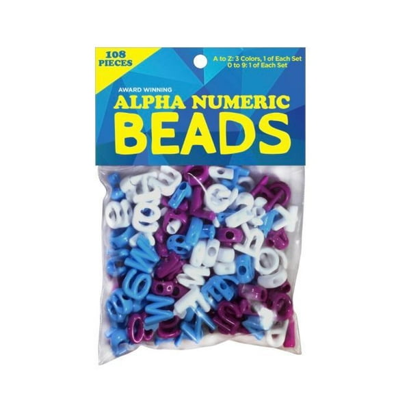 Alpha Beads Jewelry Making Variety of Colors