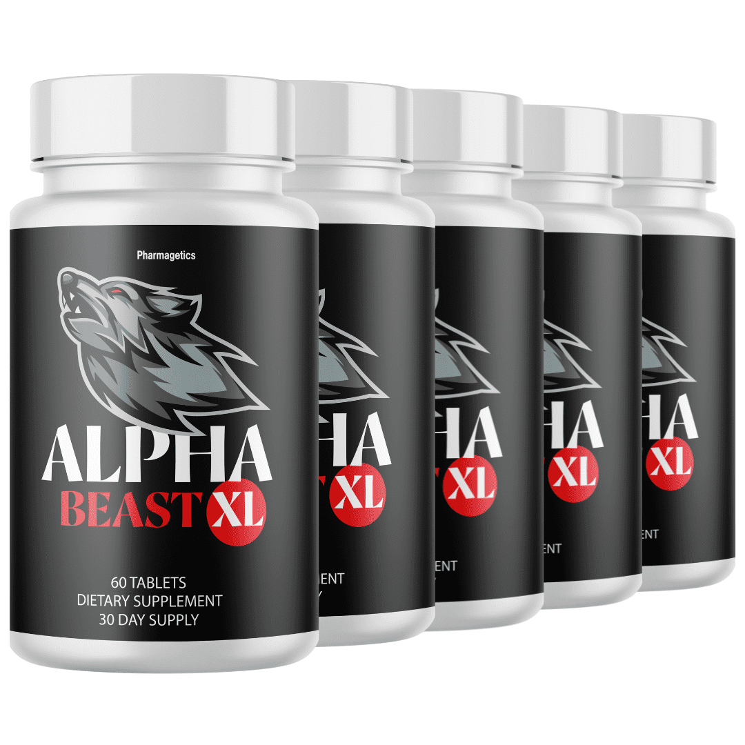 Alpha beast xl male virility 5 bottles walmart