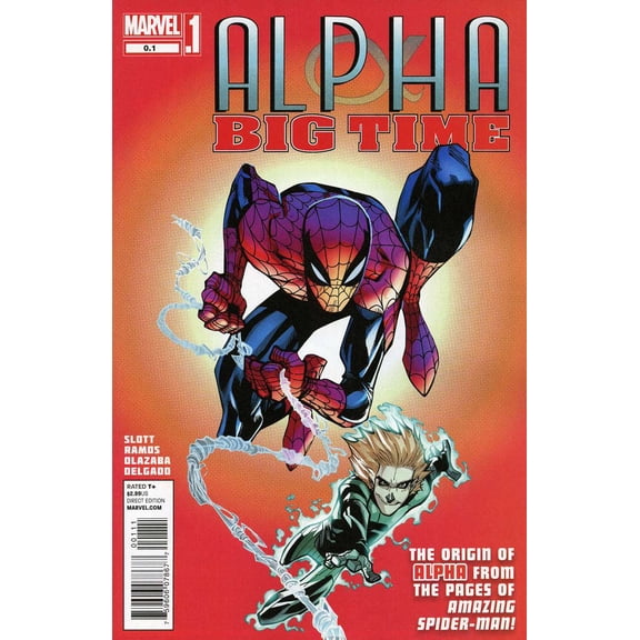 Alpha: Big Time #0.1 VF ; Marvel Comic Book