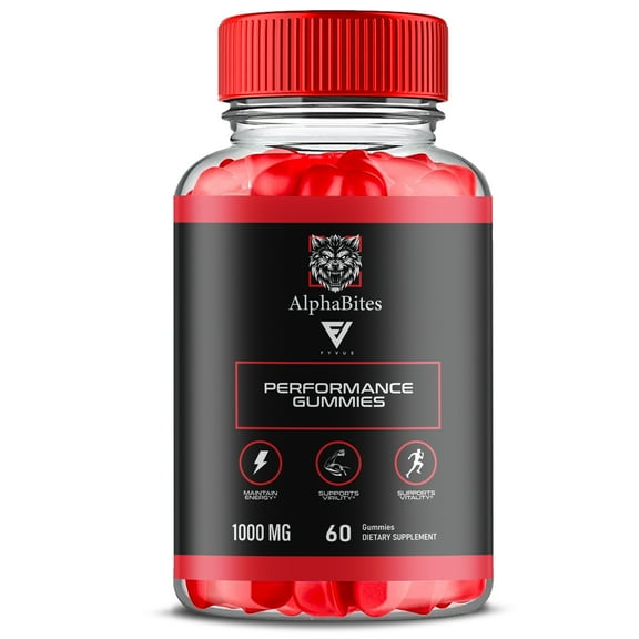 Alpha Bites Gummies AlphaBites Advanced Formula Gummy (60 Gummies)