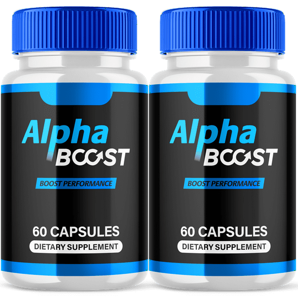 Alpha Boost Mens Support Formula Pills Advanced Supplement 60 Servings