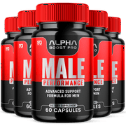 Alpha Boost Pro for Men Advanced Formula Supplement with Premium Ingredients 300 Capsules