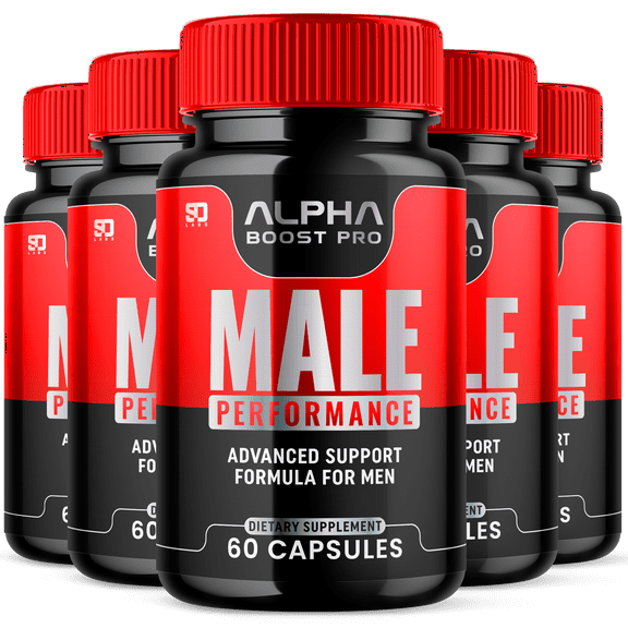 Alpha Boost Pro for Men Advanced Formula Supplement with Premium Ingredients 300 Capsules