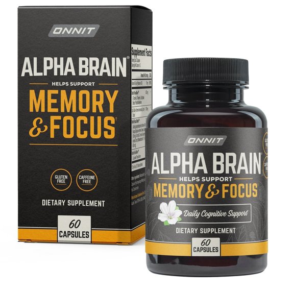 Alpha Brain, Memory/Focus - 60 Count / 1-Pack