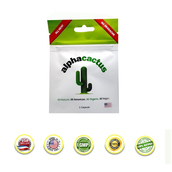 Alpha Cactus Male Herbal Dietary Supplement
