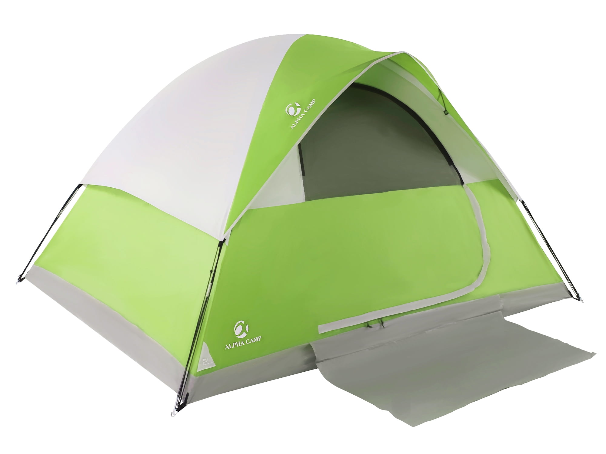 Alpha Camp 2Person Camping Dome Tent Waterproof Portable Tent with