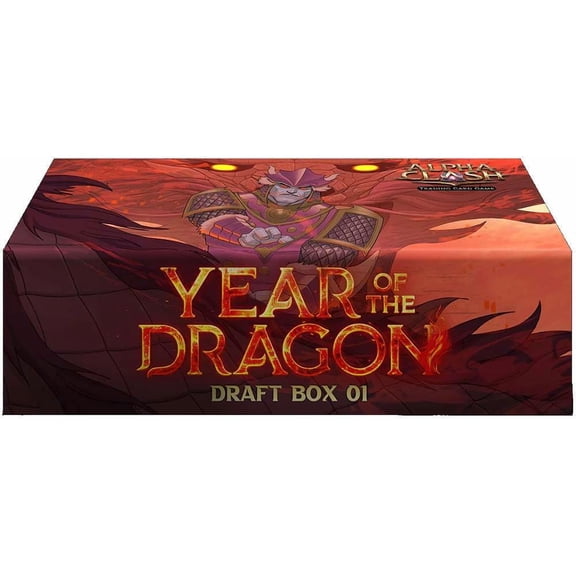 Alpha Clash TCG Trading Card Game Year of the Dragon Draft Box
