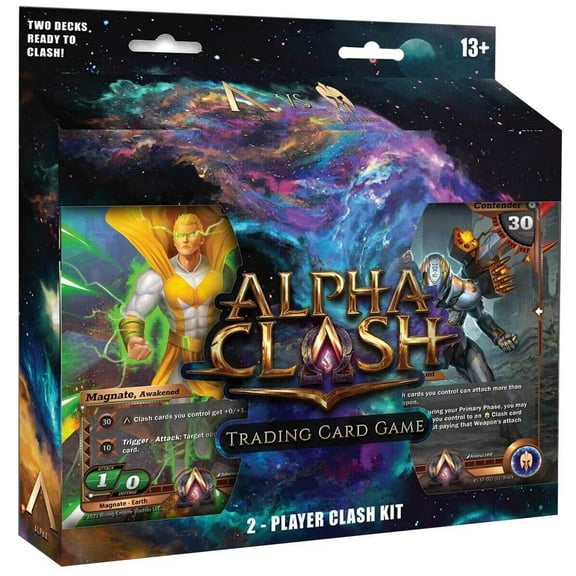 Alpha Clash: The Awakening Trading Card Game 2-Player Starter Set (Includes 2 Decks)
