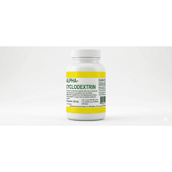 Alpha Cyclodextrin Capsules, 60 ct