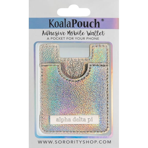 Alpha Delta Pi - Glitter Koala Pouch (Holographic)