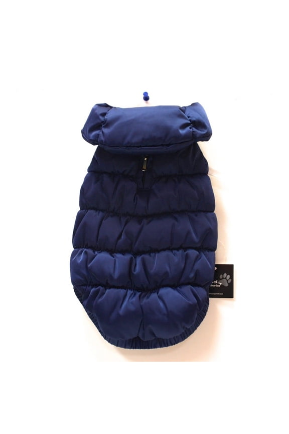 Luxury Parka Vest - Navy Blue (XL)