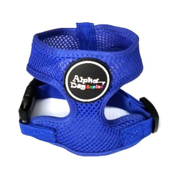 Alpha Dog Series Pet Safety Harness - Blue (M)