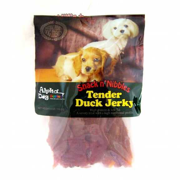 Alpha Dog Series Tender Duck Jerky - 4oz (Pack of 5)