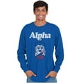 thumbnail image 1 of Alpha Dog Slush Puppie 80s Logo Long Sleeve TShirt Men Women Brisco Brands M, 1 of 6