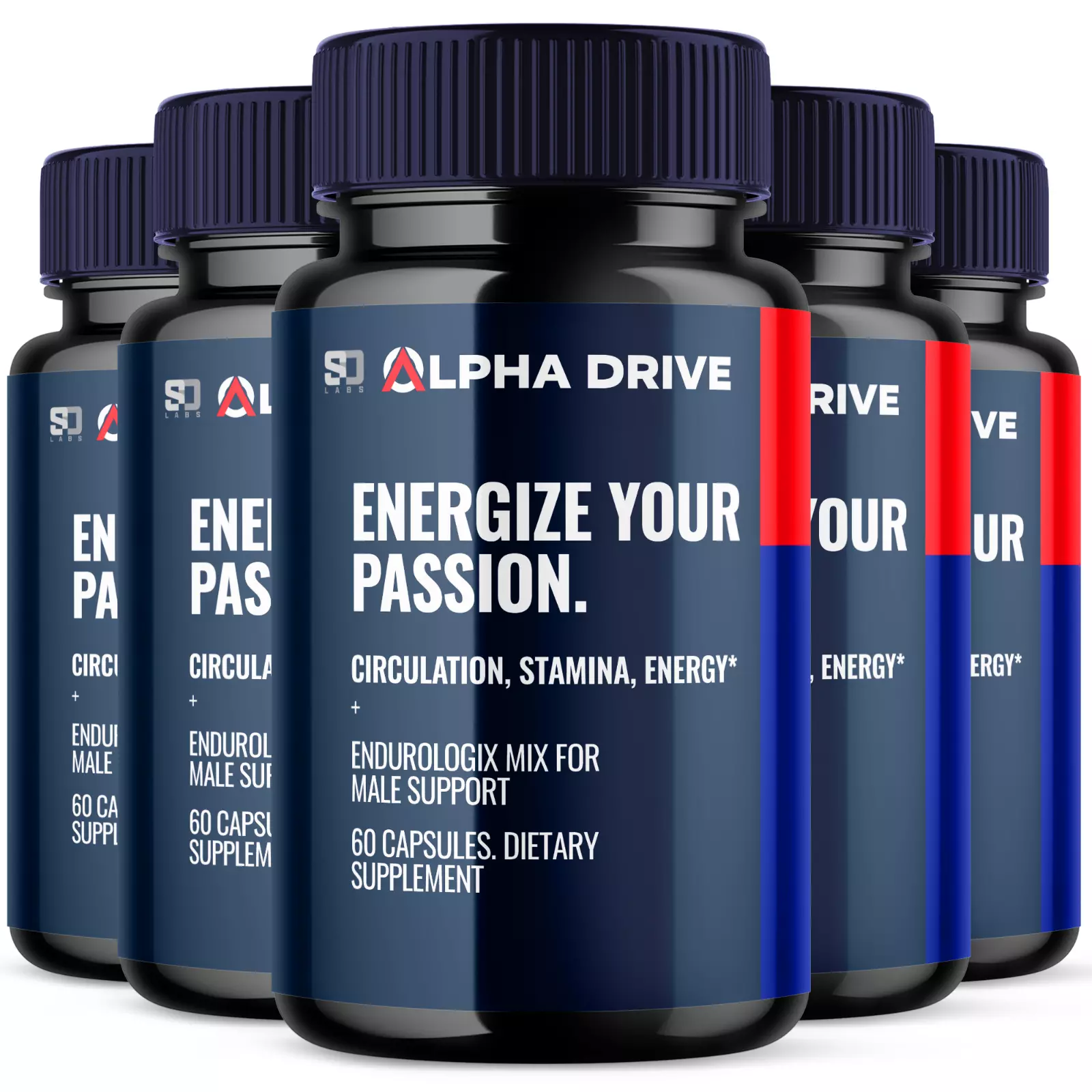 Alpha Drive - Boost Daily Energy and Support Active Lifestyle (5 Pack ...