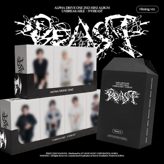 Alpha Drive One Unbreakable : Beast Hissing Ver. Box Envelope, Out Box, Mini Keyring, MINI (CD)