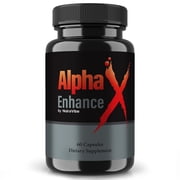 Alpha Enhance X   Original AlphaEnhanceX Capsules with a Natural Daily Blend for Energy & Wellness | Clean, Gentle, Easy-to-Swallow Pills 60 Capsules