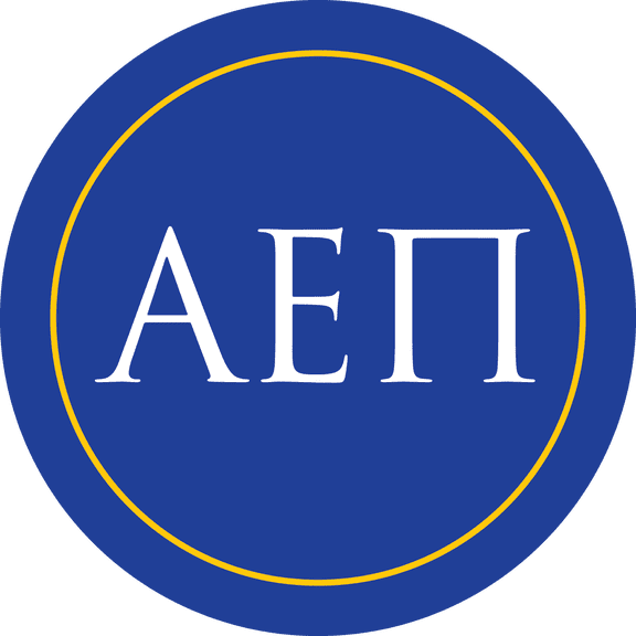 Alpha Epsilon Pi Car Decal Sticker - Officially Licensed Fraternity Window Sticker, Full Color Circle Logo Design