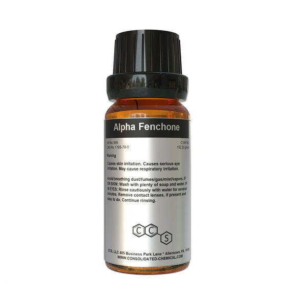 Alpha-Fenchone | High-Purity Fragrance Compound - 30mL (1 Fl Oz)