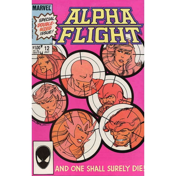 Alpha Flight (1st Series) #12 VF ; Marvel Comic Book