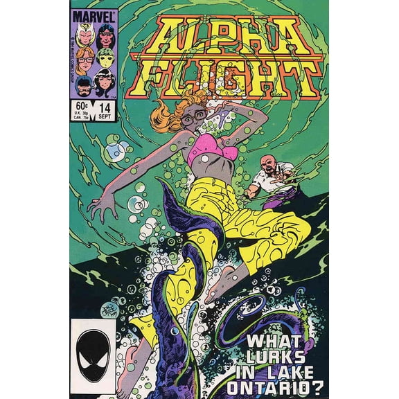 Alpha Flight (1st Series) #14 VF ; Marvel Comic Book