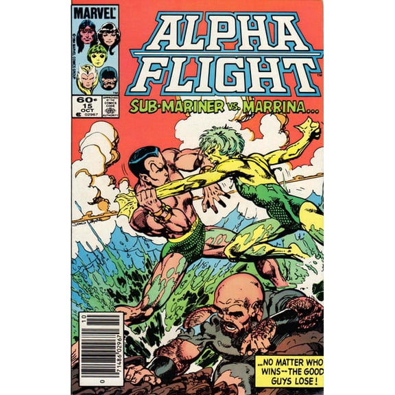 Alpha Flight (1st Series) #15 (Newsstand) VF ; Marvel Comic Book