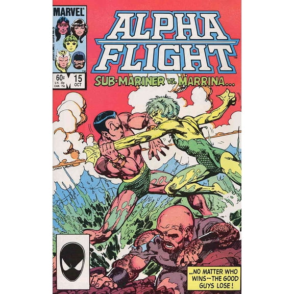 Alpha Flight (1st Series) #15 VF ; Marvel Comic Book