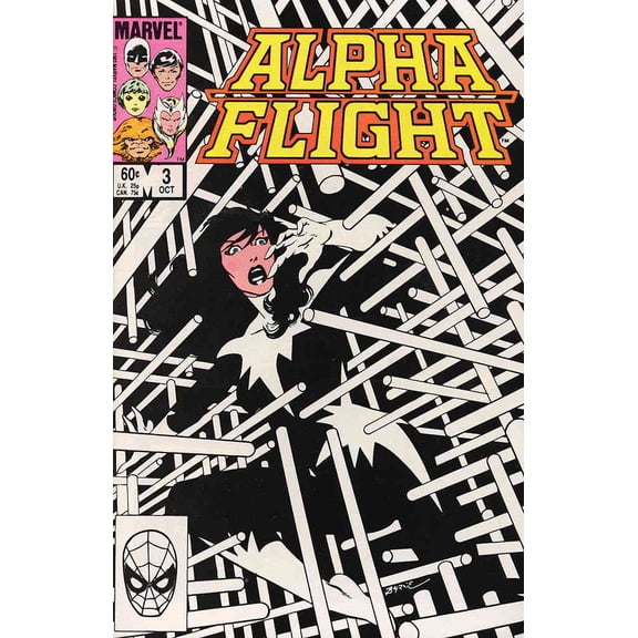 Alpha Flight (1st Series) #3 VF ; Marvel Comic Book