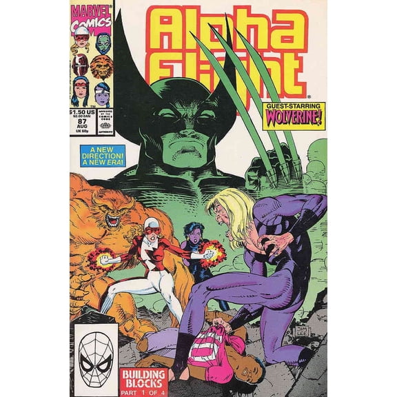 Alpha Flight (1st Series) #87 VF ; Marvel Comic Book