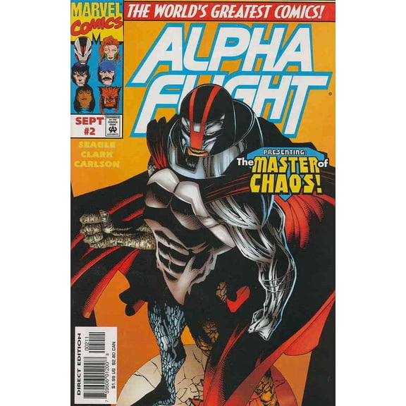 Alpha Flight (2nd Series) #2 VF ; Marvel Comic Book