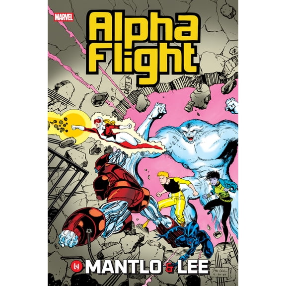 Alpha Flight by Mantlo & Lee Omnibus Jim Lee Cover, (Hardcover)