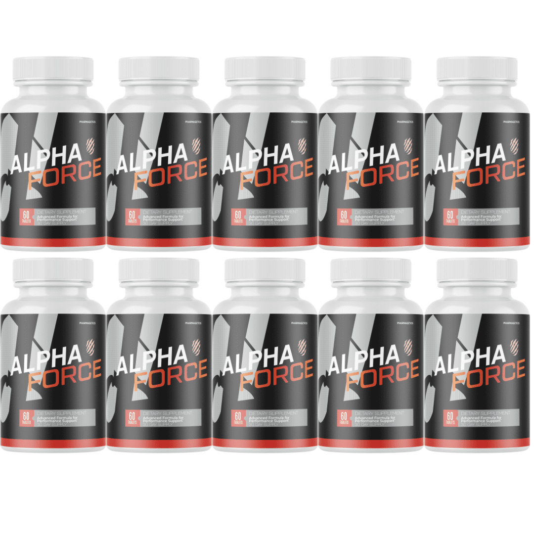 Alpha Force Dietary Supplement For Men ED, AlphaForce Capsules - 10 ...