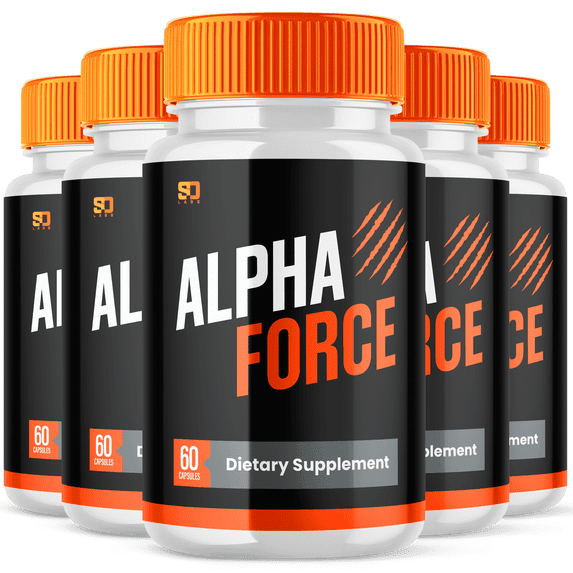Alpha Force for Men Advanced Formula Supplement 5 Pack - Walmart.com