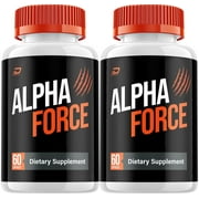 Alpha Force for Men Capsules - AlphaForce Vitamin Complex Pills, 2 Pack, 120 Capsules