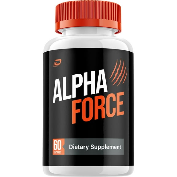 Alpha Force for Men Capsules - AlphaForce Vitamin Complex Pills, 60 Capsules