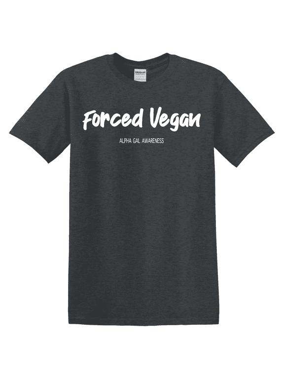Alpha Gal Forced Vegan Graphic T-Shirt