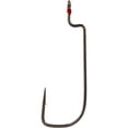 thumbnail image 1 of Alpha-Grip Tac-Offset Freshwater Bass Worm Hook, Size 4/0, 1 of 2