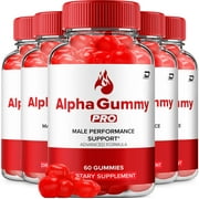 Alpha Gummy Pro Gummies for Men   AlphaGummy Pro Male Gummy Natural Blend Reviews, 5 Pack, 300 Gummies