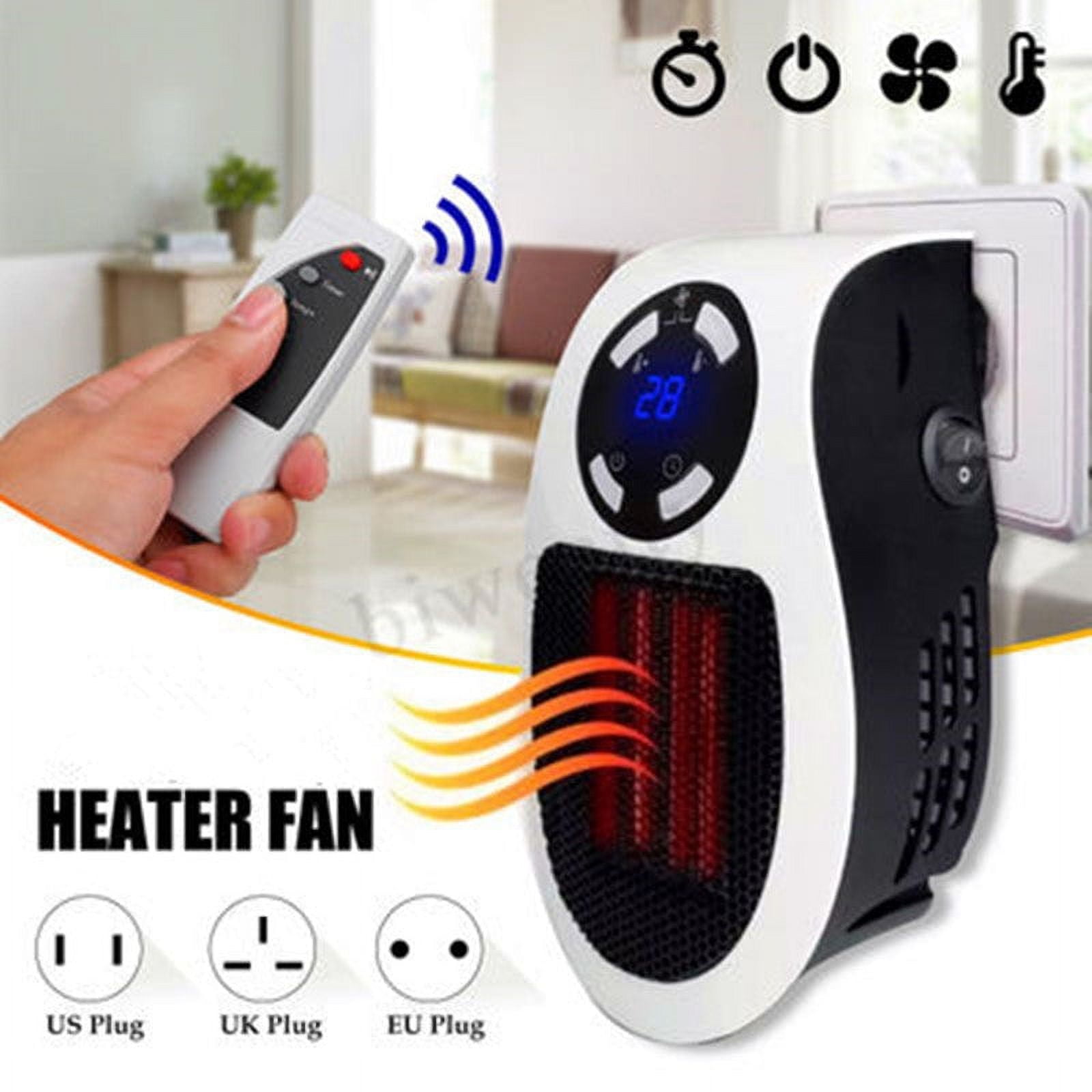 Alpha Heater Portable Electric Compact, Rapid Heating, Energy