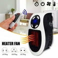 Alpha Heater Portable Electric Compact, Rapid Heating, Energy Efficient with Timer & Safety