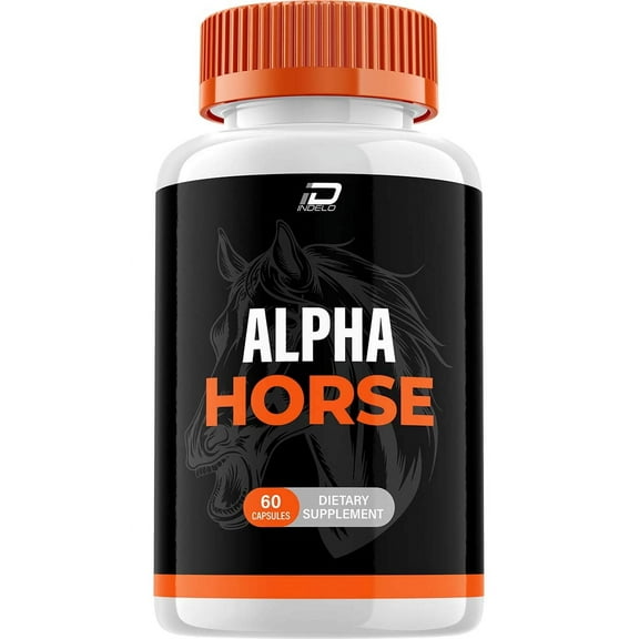 Alpha Horse for Men Capsules - AlphaHorse Vitamin Complex Pills, All Natural Formula, 60 Capsules