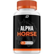 Alpha Horse for Men Capsules - AlphaHorse Vitamin Complex Pills, All Natural Formula, 60 Capsules